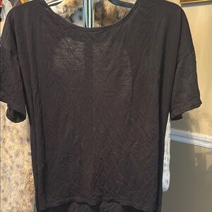 Fabletics Black Short Sleeve Tee